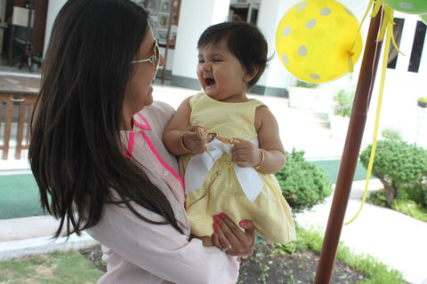 baby first birthday mommy & daughter claridges luxury india