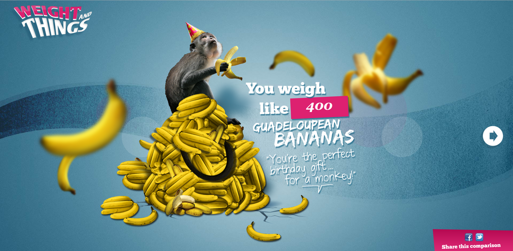 weight and things bananas