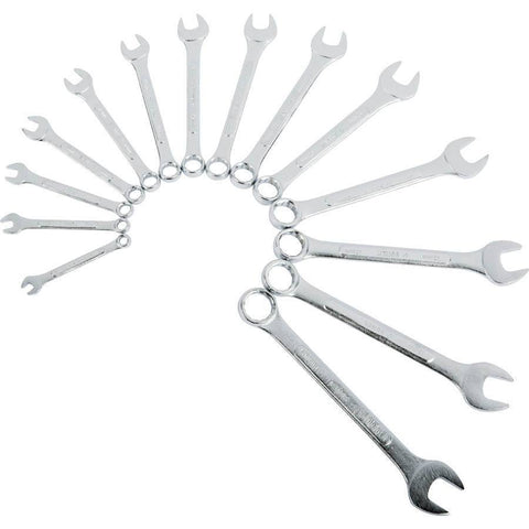 Hand Tools - Sunex 14 Pc. Metric Raised Panel Combination Wrench Set