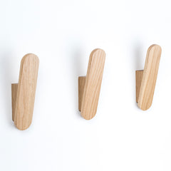 Tallo wooden wall hooks