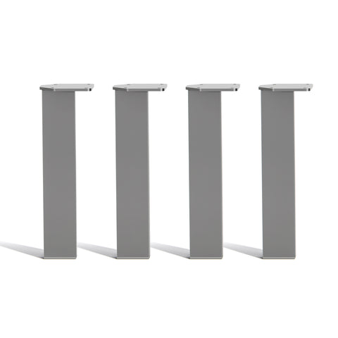 Grey angular table legs