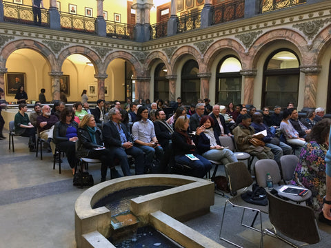 Readers in Rochester gather in City Hall for Poetry Proclamations