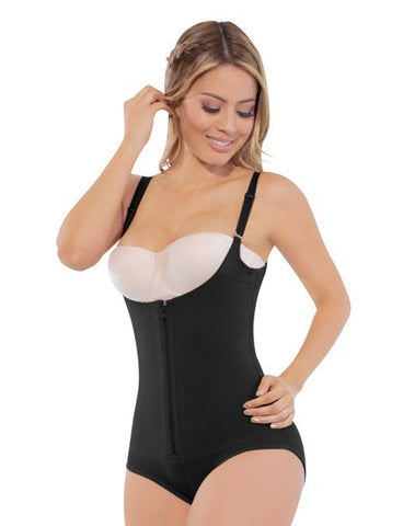 High Compression Panty Bodysuit Faja w/ Hooks & Zipper NS015