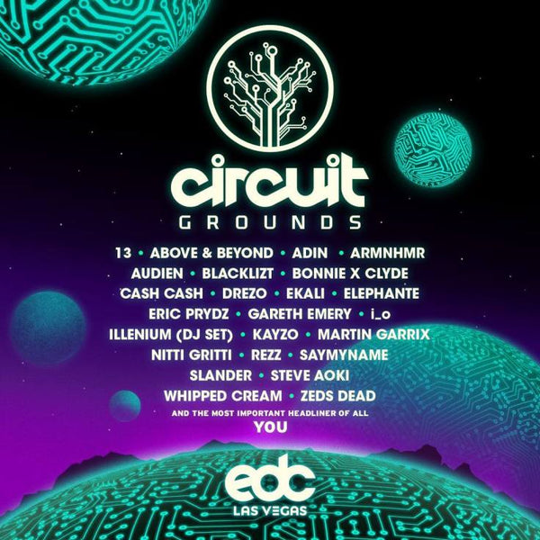 Circuit Grounds Lineup 2019