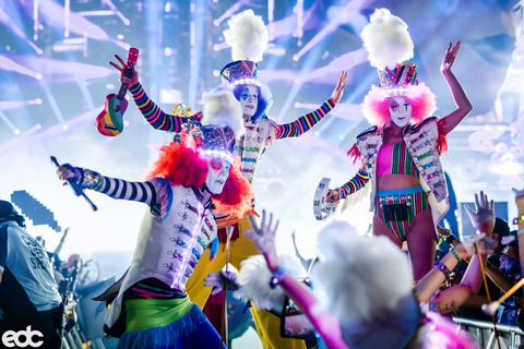 Performers at EDC Las Vegas