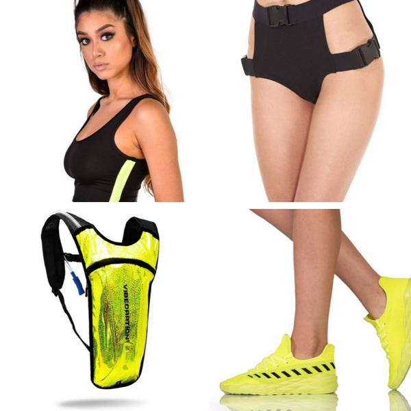 Sporty Spice Neon Outfit