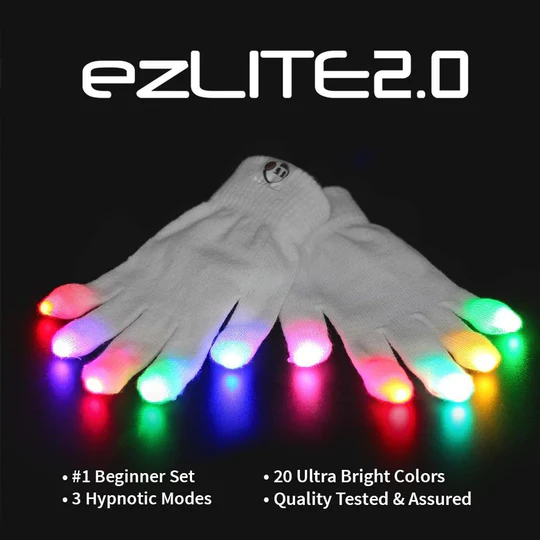 eLite ezLite 2.0 Glove Set-Front2