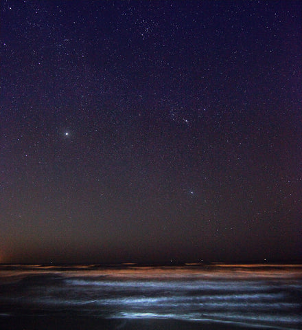 night sky stars california