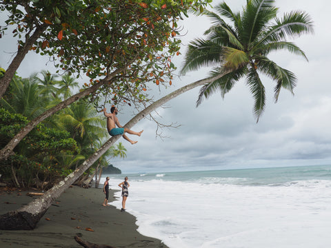 Costa Rica beach surf