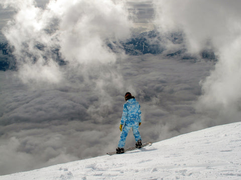 Southern California snowboarding skiing mountain