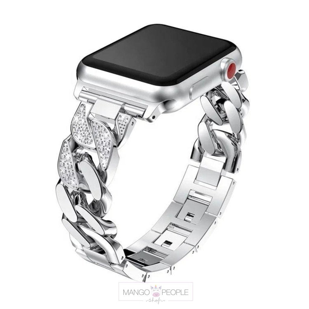 diamond band apple watch