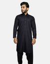 Black Stitched Kameez Shalwar (AMW-WSK-004) Annafeu Apparels