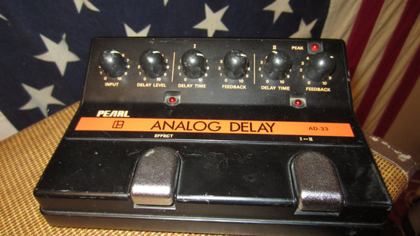 Pearl Analog Delay AD-33 アナログディレイ 80年代 | neumi.it