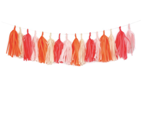 paper tassel garland