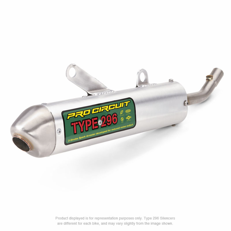 Pro Circuit Type 296 S.A. Silencer 2002-07 Honda CR125R | SH02125-296