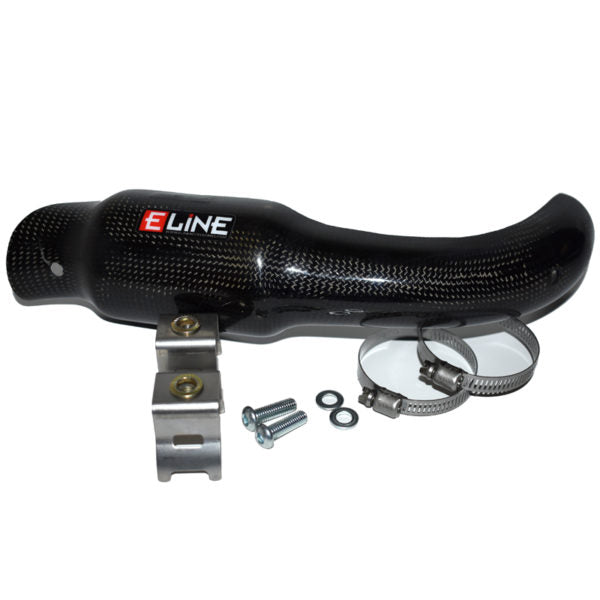 E-Line - 250cc FMF PowerBomb Carbon Fiber Pipe Guard - YPB250F