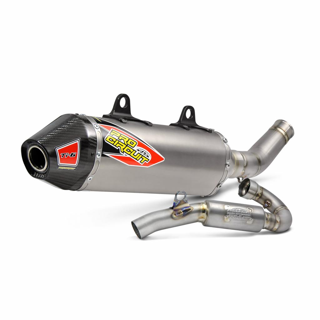 Pro Circuit Ti-6 Exhaust System 2017-18 Husqvarna FC/FX450 | 0361745F