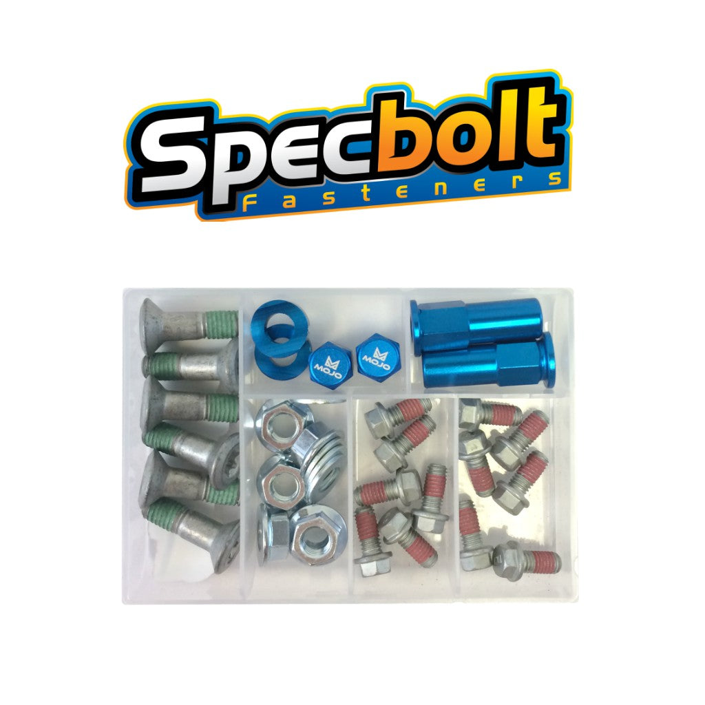 Specbolt - Husqvarna Sprocket and Rotor Bolt Kit with Rim Locks and Valve Stem Caps