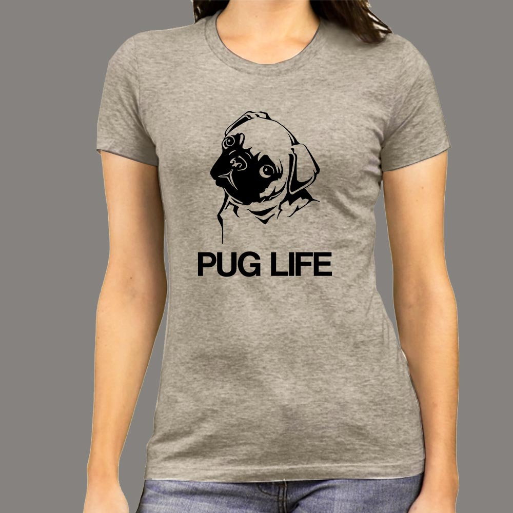 pug life dog shirt