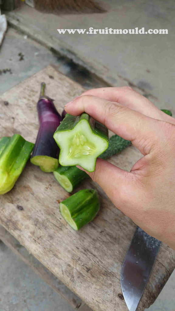 star shape cucumber