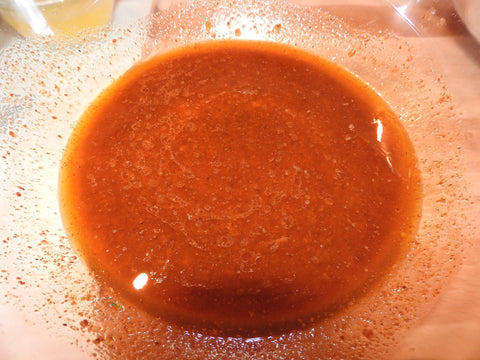up close photo of chili lime marinade