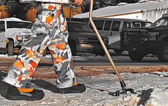 FlexTIP-TLC on snow walking cane avoiding slips on ice