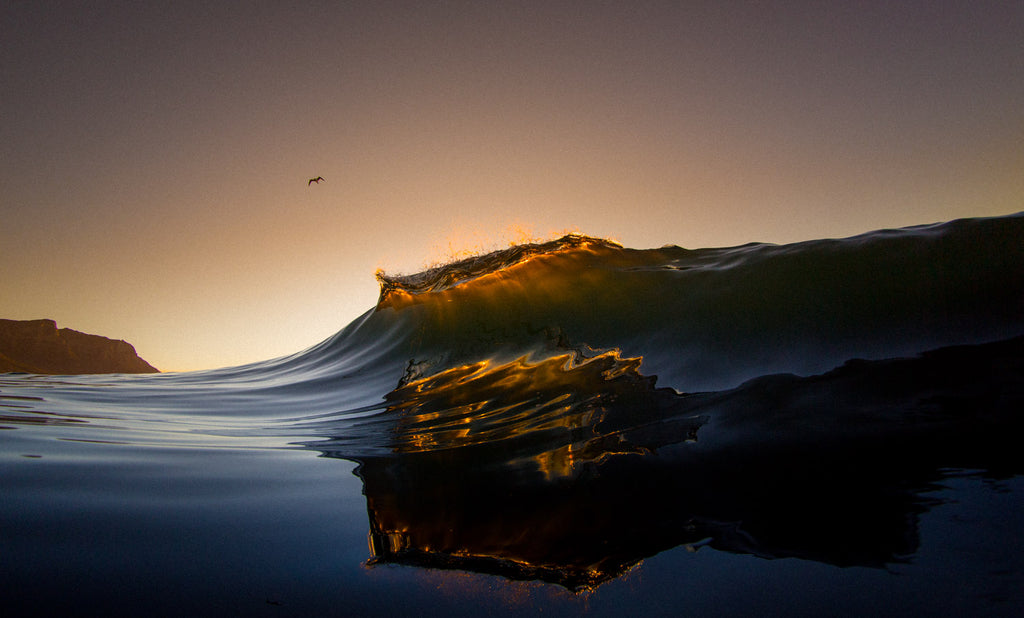 Wave at Sunset