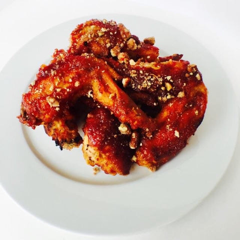 Candied Pecan Sweet & Spicy Wings