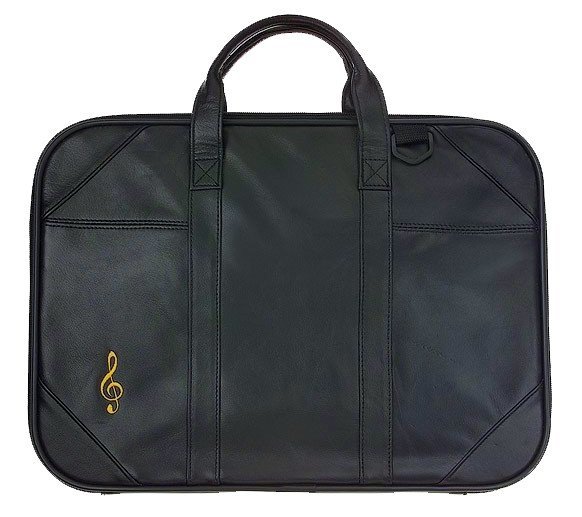 embroidered briefcase