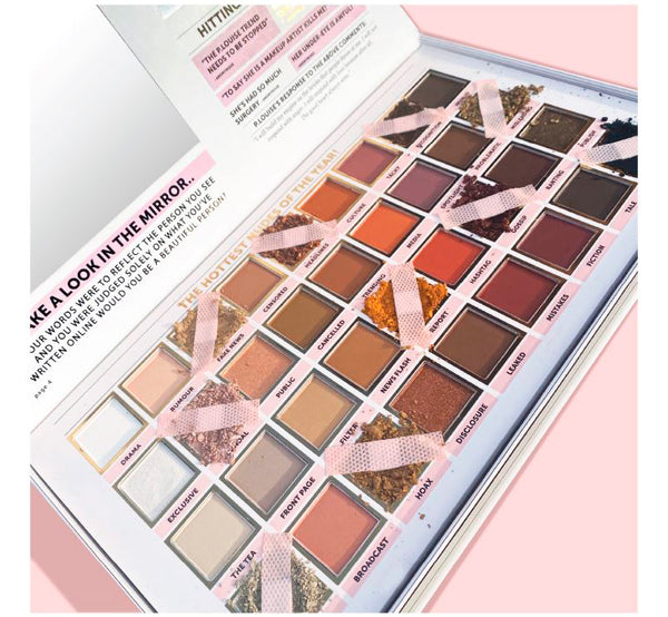 P.Louise Read All About It Nude Eyeshadow Palette - Glam 