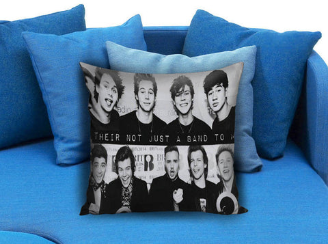 5 seconds of summer and one direction Pillow Case
