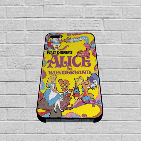 Alice in Wonderland Disney Cover Book case of iPhone case,Samsung Galaxy