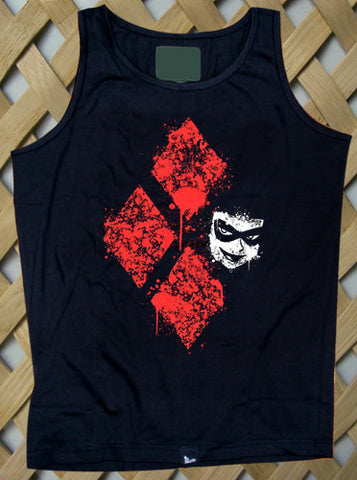 Diamond Harley Quinn Batman Tank top