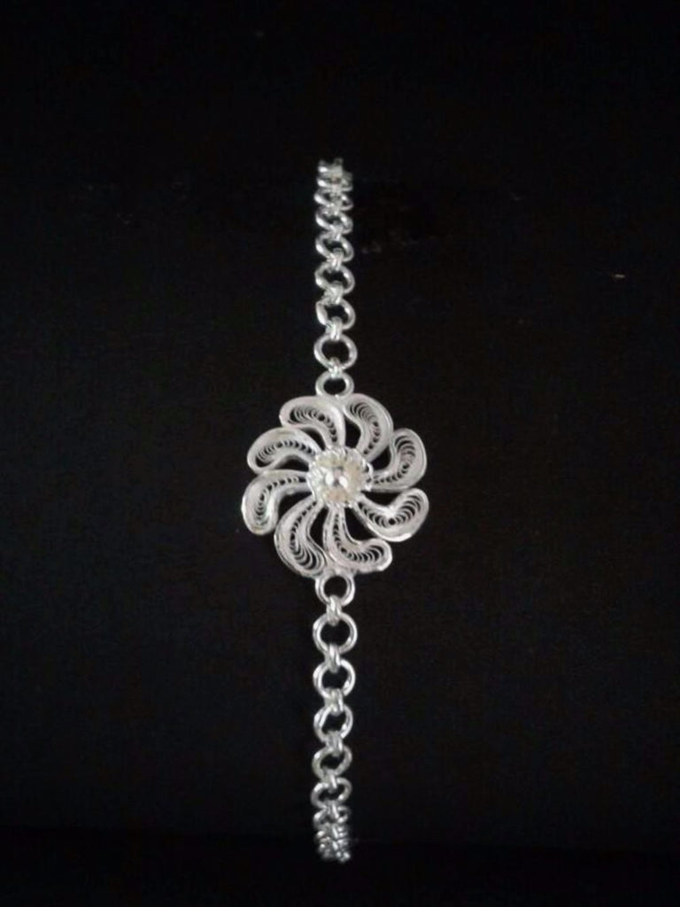 Silver Rakhi cum bracelet | Silverlinings