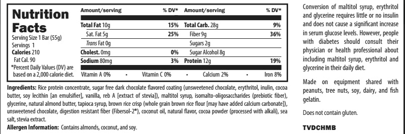 32 One Protein Bar Nutrition Label Labels Design Ideas 2020 63484 Hot Sex Picture 0847