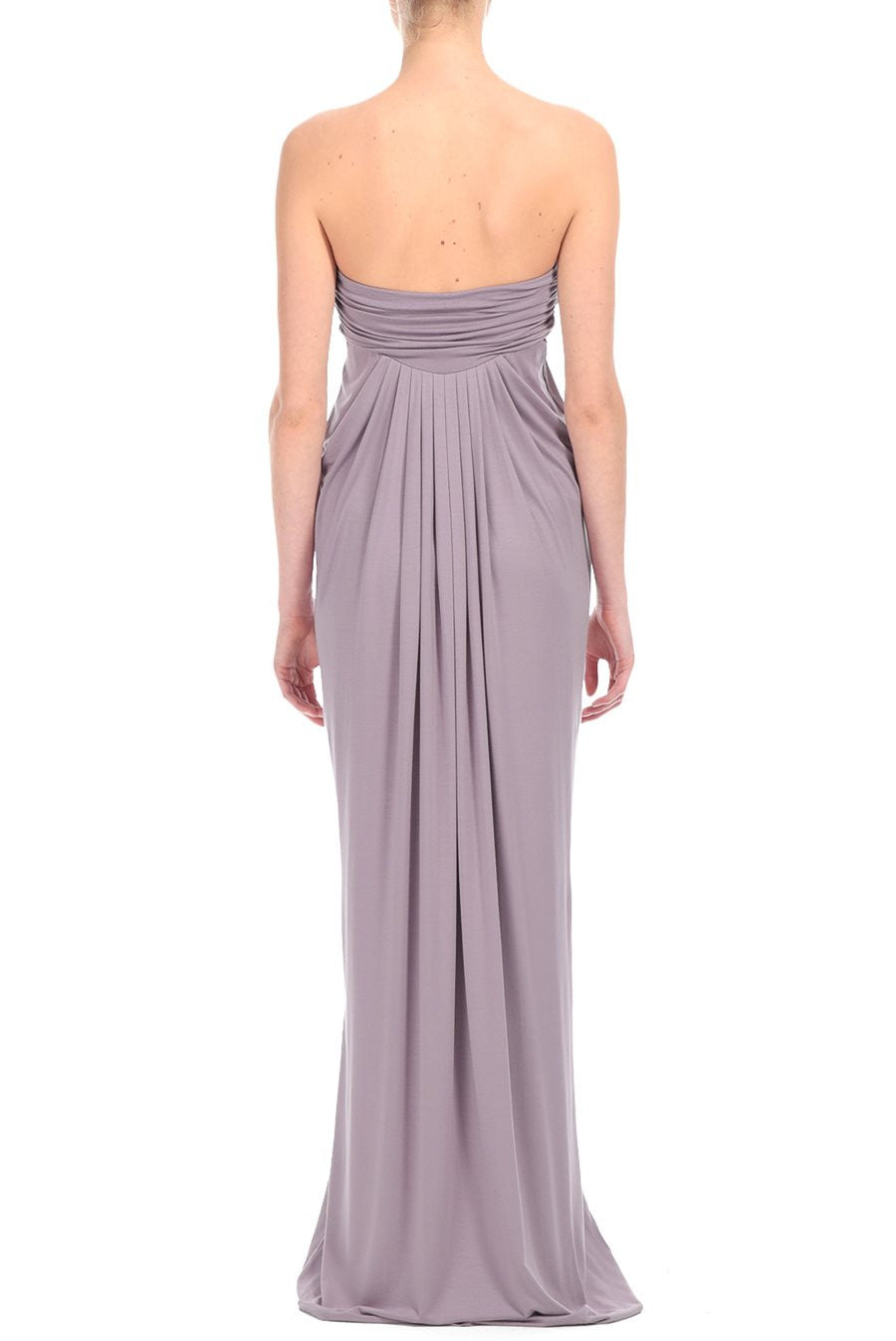 LONG FORTUNA DRESS - WATERLILY