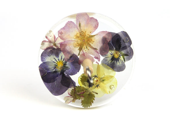 Floral Drop Spindle #463