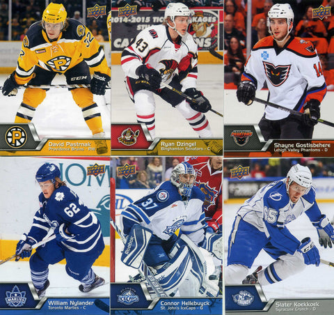 2014-15 Upper Deck AHL Mike Zalewski - Utica Comets # 34