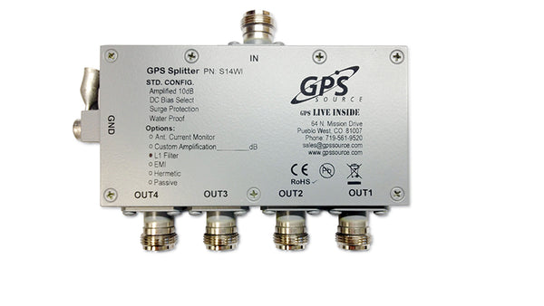 GPS 1x4 Wireless Splitter (S14WI) – GPS