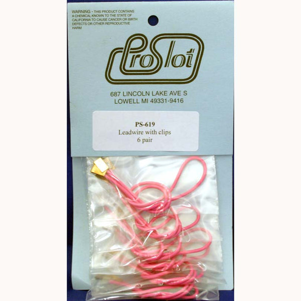 PRO-SLOT LEAD WIRE WITH CLIPS PS-619 