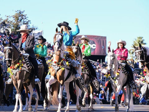 itsshowthyme horse show magnets at the rose parade