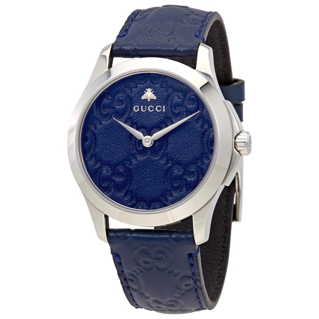 gucci blue watch