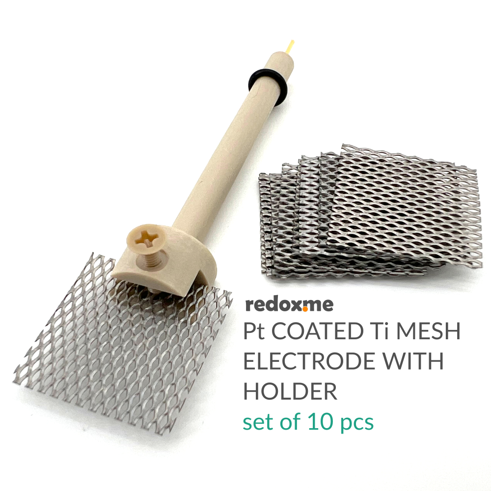 winter Fietstaxi ophouden Platinum Coated Titanium Mesh Electrode with Holder - set of 10 pcs |  affordable research equipment