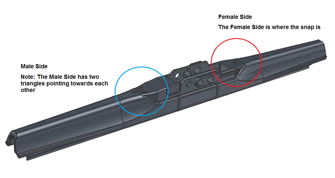 Goodyear Hybrid Wiper Blades Adapter Change - Step 1