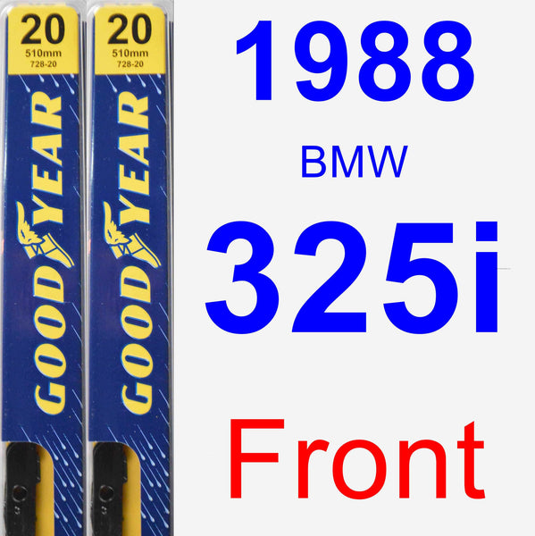 Wiper blades for 2003 bmw 325i #6