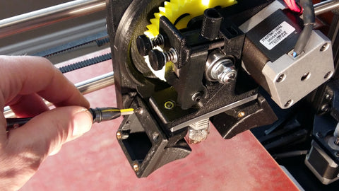 Lulzbot Taz 5 upgrade hotend left fan shroud