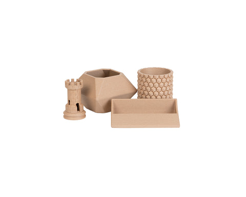 Woodfill 3D printed parts
