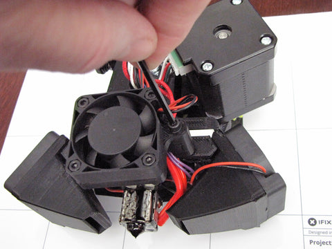 Lulzbot Taz Hexagon Hot End Front Extruder Fan