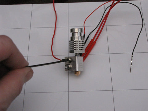 Lulzbot Taz Hexagon Hot End Install Ground Wire