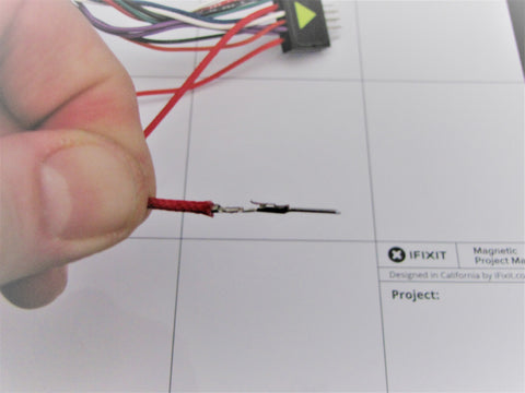 Lulzbot Taz Hexagon Hot End Raise Tab on Wire